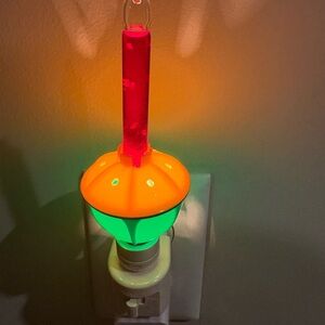 Festive Christmas Bubble night Lights Red, yellow or blue